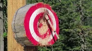 Lumberjack Show Grouse Mt. Vancouver Canada