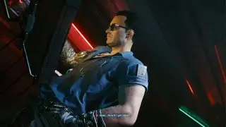 Cyberpunk 2077 Виктор говорит, что твое время истекло