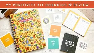 My Positivity Kit Unboxing & Review | Pet Themed Planner 🐶 | Sanjana Raj