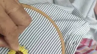 Bullion knots design idea | Easy embroidery