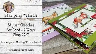 ✂️Stylish Sketches - Mimeograph Monday With a Twist | Stampin' Up!