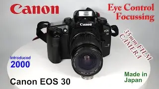 2000 Canon EOS 30 - 35mm Film Camera
