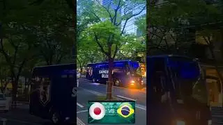 LIVE SAMURAI BLUE!! JAPAN VS BRAZIL 