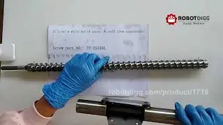 RobotDigg precious plastic design single screw and barrel for extrusion machine