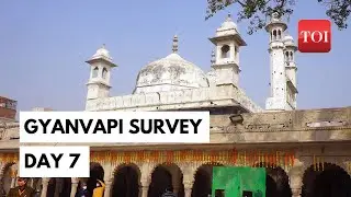 Gyanvapi Mosque Survey, Day 7: ASI Team Conducts Survey at Gyanvapi Mosque Complex in Varanasi