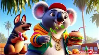 🎵🦘 Kangaroo Bounce Boogie! | Fun Dance & Comedy Song for Kids | Aussie Animal Adventure 🐨🎶
