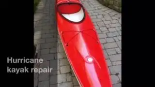 Repairing ABS kayak