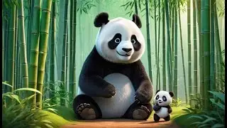 Sleepy Panda Munch Bamboo | Kids Song | English Nursery Rhyme