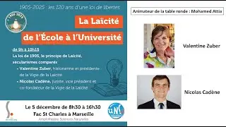 La loi de 1905, le principe de Laïcité, sécularismes comparés