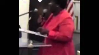 Missionary Vera Cole at our women convention 2014