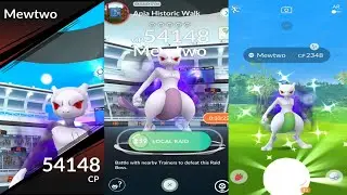 CATCHING SHADOW MEWTWO FROM RAID | ( POKEMON GO )