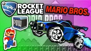 Playing Super Mario Bros in Rocket League! | Mod Monday #1