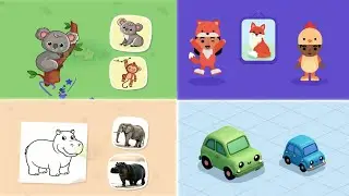 Puzzle kids fun logikal Question for kids Shapes Learning Puzzles @Tonumonu-1 