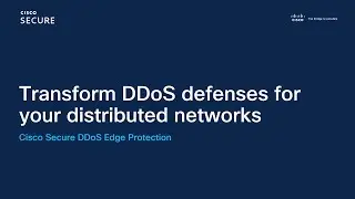 Cisco Secure DDoS Edge Protection Demo | Safeguard Your Network Against DDoS Attacks