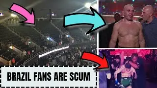 DONT GIVE BRAZIL A PPV AGAIN! | UFC 283 Crowd was SCUM!