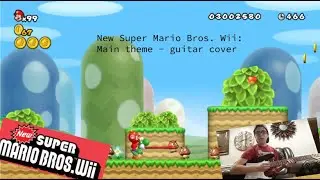 New Super Mario Bros. Wii: Ground theme - guitar cover