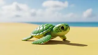 Baby Turtle Crawls So Slow! 🐢 | Fun Animal Song for Kids | Sing Along Nursery Rhyme
