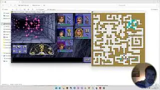 Eye of the Beholder (07) (Blind) -  bottom level of dwarven ruins / more drow