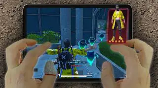 iPad Pro M2 (120fps) PUBG HANDCAM 🔥 Smooth+120FPS ❤️ Pubg Test/ Gameplay/ Sensitivity + Control 🔥