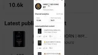 PLEASE SUBSCRIBE 🥺🙏FOR EXTREME CONTENT #compitition #highgain #music #unreleased song