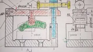 Ajustement  d'un assemblage /TD 2/syst&egrave;me de bridage  5:6 b/Dessin d'ensemble/Ajustement