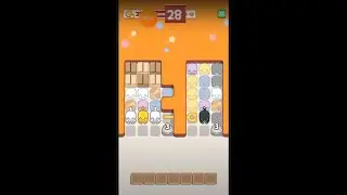 Box Cat Jam Block Match - Level 28