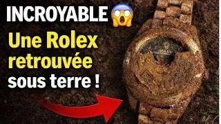 INCROYABLE 😱 Une Rolex retrouv&eacute;e sous terre !  I Found a Rolex Buried in the Dirt - Full Restoration