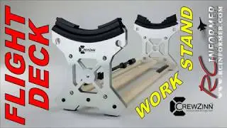 CREW ZINN FLIGHT DECK Work Stand & Cg Tester By: RCINFORMER