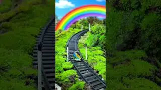 #train hit matchsticks 😱😱speed #train crossing 🚉 tranding video #trending #indiantrains #gaming