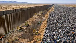 How America Built The Massive Wall in Southern Border To Stop Millions of Migrants Every Year