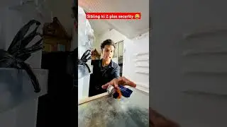 Sibling ki Z plus security | #shorts