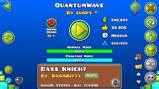 (360fps) QuantumWave by lumpy 100% (Insane Demon) | Geometry Dash