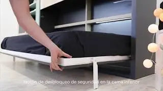 Literas Abatibles Infantiles y Juveniles