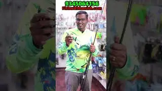Shore Jigging & Light Shore Fishing Rod & Reel Combo with Premium Braid   Hindi