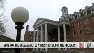 Vote for The Otesaga: Best Hotel for the Holidays Nominee
