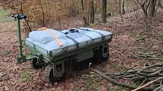 Motúčko - Trailblazer testování v náročném terénu s plným nákladem 230 kg