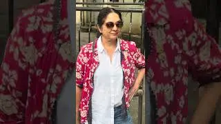 Neena Gupta out and about in the city 🌸✨