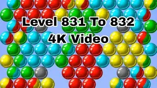 Bubble Shooter Classic Game | Level 831 - 832 | Bubble Game Mobile Game