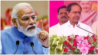 PM Modi Targets MLC Kavitha and KCR Family | Modi Ne KCR Ke Baare Mein Ye Kya Kehdiya? | AHN News