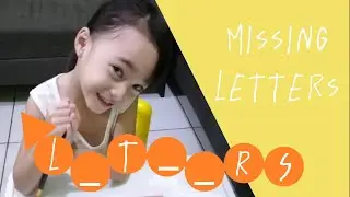 Find Missing Letters | Missing Letters for Kids | Easy Missing Letters Activity
