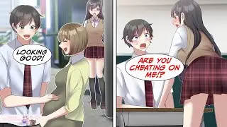 [Manga Dub] The popular girl at school is always mean to me. What's the deal? [RomCom]