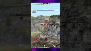 Charioteer | КАРТОННАЯ ПТ-САУ 1vs5 | #charioteer   #tanksblitz #shorts #вооруженныйблиц