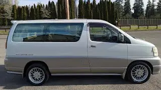 2000 Nissan Elgrand X 4WD VQ35DE VAN 4AT 