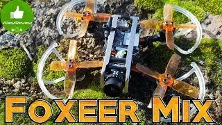 ✔ FPV + HD Камера Foxeer Mix 16:9/4:3 PAL/NTSC 1080p 60fps Установка в Diatone R249!
