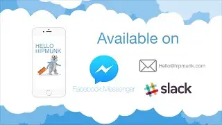 Hello Hipmunk on Email, FB Messenger, and Slack