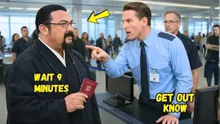 IMMIGRATION OFFICERS DISRESPECTED STEVEN SEAGAL &mdash; 9 MINUTES LATER HE FIRED THEM INSTANTLY.