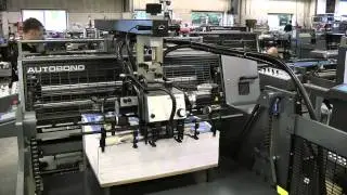 Autobond Mini 105 TH mk 2 - on test at Autobond in Heanor, England
