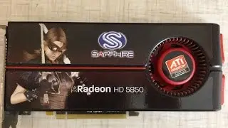 Не запускается видеокарта Radeon HD5850