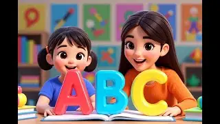 ABC Song for Kids | Mother  Daughter 3D Cartoon | Learn Alphabet with Fun Music | ABC Learning Video