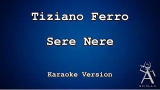 Tiziano Ferro - Sere Nere (KARAOKE)